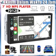 Ready Stock 7012B Head Unit Double Din 7 Inch Car Radio Stereo MP3 MP5 Player WIFI Navigation Blueto