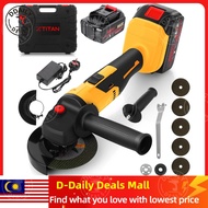 988VF Yellow Cordless Angle Grinder Set +1PC Lithium Battery Repair Angle Grinder High Power