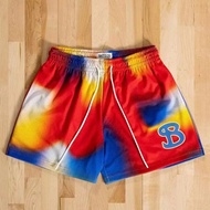 3X3 American Shorts Basketball Men Women Summer Quick-Drying Breathable Mesh Running Fitness Sports 