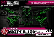 Sniper 150 decals / sticker Version 1