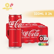 COKE Original Taste 320ML X 24 (CAN)