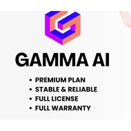 GAMMA AI PRESENTATION SLIDES Premium Account