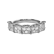Platinum and 2.80ct Diamond Band Ring