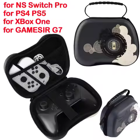 EVA Portable Storage Handle Bag Shockproof Protective Carry Case Protective Pouch Bag for NS Switch 