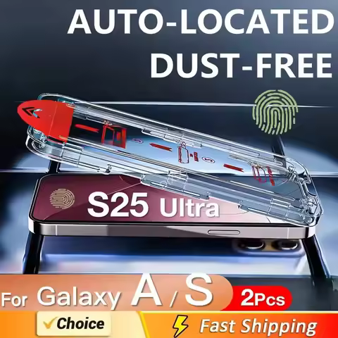 1-2Pcs Screen Protector For Samsung Galaxy S25 Ultra A36 A56 S24 FE S23 S21 S20FE A16 A55 A35 A53 A5