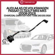 AUDI A4 A5 Q5 VOLKSWAGEN PASSAT CC GOLF MK6 MK5 (2008-2013) CHARCOAL CANISTER VENT TUBE 1K0 201 051K