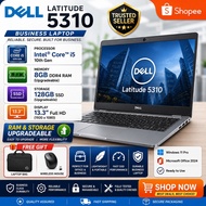 Dell Latitude 5310 Intel Core i5 10th Gen 8GB RAM 128GB SSD 13.3" FHD Business Laptop Windows 11 Pro