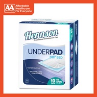 Hennson Dry Bed Underpad 75cm X 75cm (10s)