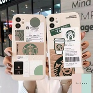 Soft Case Bahan Tpu Desain Starbucks Untuk Oppo A15 Oppo Reno 5F Reno