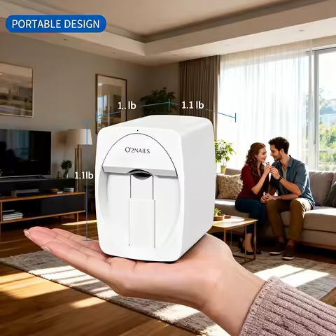 Unleash Your Creativity with O2NAILS 3D Printer: 2400DPI Precision, WiFi Connectivity for Unlimited 