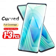 1-3Pcs Curved Tempered Glass For itel S23+ 4G S681LN 6.78inch Screen Protector 9H Glass itelS23 Plus