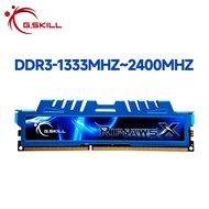 G SKILL Ripjaws X DDR3 8GB 1333MHz 1600MHz 1866MHz 2133MHz 2400MHz หน่วยความจำสำหรับเดสก์ท็อป240 Pin