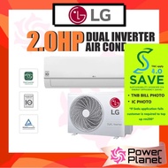 [SAVE4.0] LG 2.0HP Dual Inverter Premium S3-Q18KL2PA Air Conditioner Ionizer ThinQ Function With Wifi S3Q18KL2PA Aircond