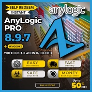 [SELF REDEEM] AnyLogic Pro v8.9.7 Latest 2025 Lifetime For Windows (64-Bit)