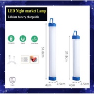 LED Lampu 60w-80w Lithium Battery Light Rechargeable Tube Lamp