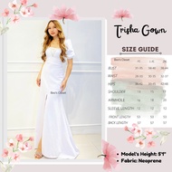 White Dress Jumpsuit Bridal Gown Civil Wedding Dedication
