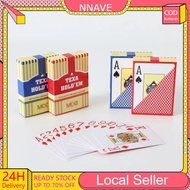 Texas Holdem Poker Card Waterproof Plastic Playing Cards Frosted Poker Cards PVC Texas Poker Card