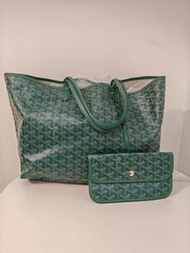 Goyard St Louis tote pm green