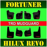 【Hot Sale】TRD Mudguard for Fortuner 2016 - 2021 and Hilux Revo ( Toyota 2017 2018 2019 2020 2021 )