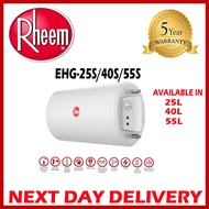 Rheem EHG-25S /EHG_40S/EHG-55S Slim Classic Electric Storage Water Heater | 5 years warranty |