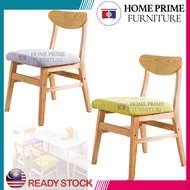 HOME PRIME N35 Artic Design Easel Wooden Dining Chair With Cushioned Seat Modern Furniture for AirBnB, Dining Hall, Café