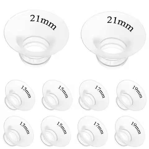 Flange Insert Compatible with Momcozy/Spectra/Medela/eufy/Elvie/Lansinoh/Paruu Breast Pump,and Most 