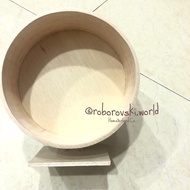 Hamsterland Wooden Hamster Wheel 17cm 20cm 25cm Wooden Hamster Wheel Jogging Running Wheel