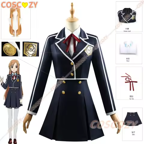 Anime Yuuki Asuna Titania Erica Stacia Healer Mayumi Reynolds Sword Art Online SAO Cosplay Costume W