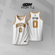 BOSTON CELTICS CITY WHITE GOLD JERSEY