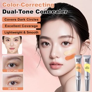 [One-Swipe Dark Circle Eraser] / [Peach Green Color Corrector] JMY - Double Color Correcting Conceal