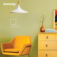 Seamaster Paint Silk Pro | 5L | Interior Satin Paint | Satin Finishing | Spiney Green AP61-5 | Wall 