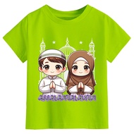 BAJU ATASAN ANAK LAKI-LAKI LENGAN PENDEK UKURAN 1-10 TAHUN D&C KIDS DTF-1588