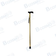 mobile4289shop ไม้เท้าหัวฆ้อนขาเดียว แบบพับได้ ไม้เท้าผู้สูงอายุ น้ำหนักเบา