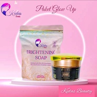 1PAKET CANTIK SABUN kedas beauty Gold jelly ori bpom  skincare candra dewi maharani official store