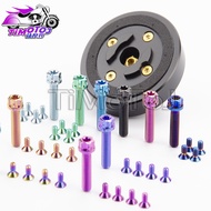 Titanium World SP Motorcycle Mobile Phone Bracket QUAD LOCK Bicycle Titanium Alloy Screw Set TC4