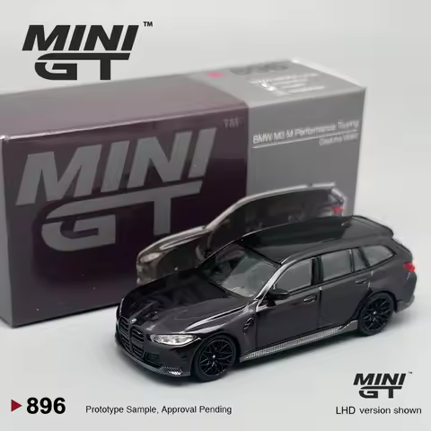 MINIGT 896 BMW M3 M Performance Touring Daytona Violet Purple 1:64 alloy car model