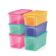 Tupperware Chill N Serve  (2) 3.1L / (4) 2.2L