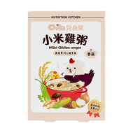Chila 兒食樂 小米雞粥 香菇  300g  1盒