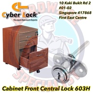 CyberLock Wooden Cabinet Front Central Lock 603-H