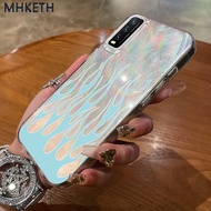 MHKETH Case For VIVO Y20 Y20i Y20S Y12s Y12a Y20t Y30G Y20S G Y20S D Y20S M Y11s Fashion Silver Plat