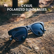Cyxus Polarized Sunglasses Large Square Frame European And American Retro Men P1586