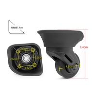 W383 Samsonite Luggage Wheel Replacement Silent Pulley Smooth Wear-Resistant Luggage A-72 Universal 