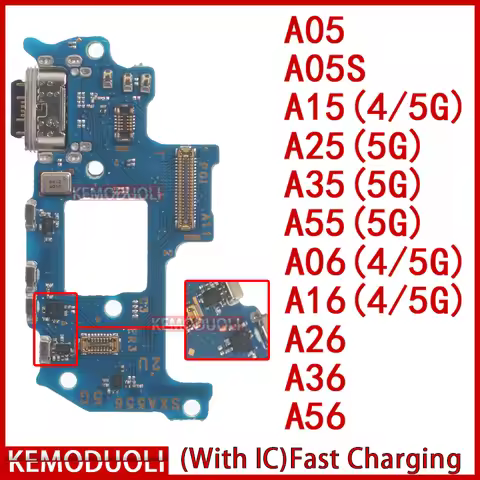 Usb Dock Charger Port for Samsung Galaxy A06 A16 A26 A36 A56 A05 A05S A15 A25 A35 A55 4G 5G Charging