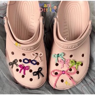 Jibbitz pin cr*s Accessories, Sandal pin decoration, charms, flower ribbon beads Jibbitz Crocs Jibbi