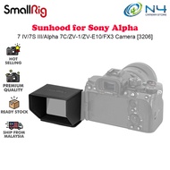 SmallRig Sunhood for Sony Alpha 7S III/Alpha 7C/ZV-1/FX3 Camera Nylon Easy to Take On and Removed Ac