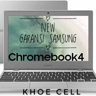 SAMSUNG CHROMEBOOK 4 LAPTOP 11.6" HD 32GB 4GB NEW GARANSI RESMI SEIN