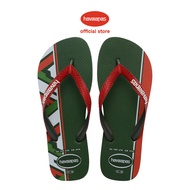 Havaianas Men's Top Nations I Flip Flops-Green Olive