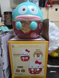 Hello Kitty 儲錢罐連金幣(Hangyodon)
