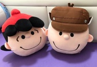 Snoopy cushion 咕𠱸 - Lucy & Charlie Brown