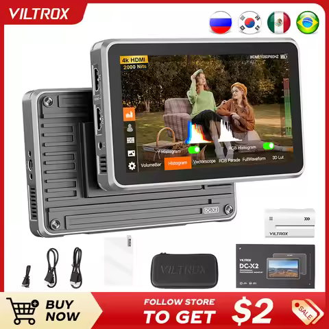 Viltrox DC-X3 DC-X2 4K Monitor Touch Screen Touch Screen Profissional 1080P Photographic HD FHD Port